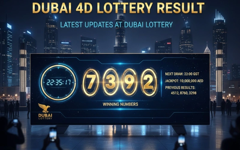 Dubai 4D lottery result_ Latest Updates at Dubai Lottery image